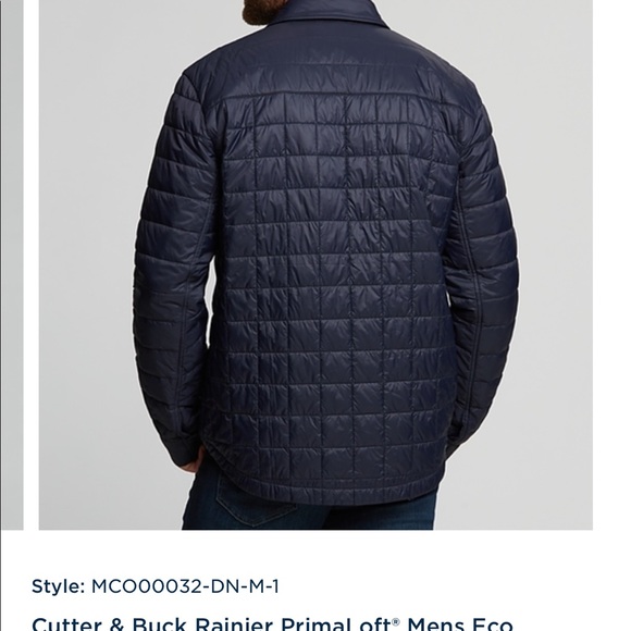 NWT Cutter and Buck Primaloft shirt jacket - Picture 6 of 12